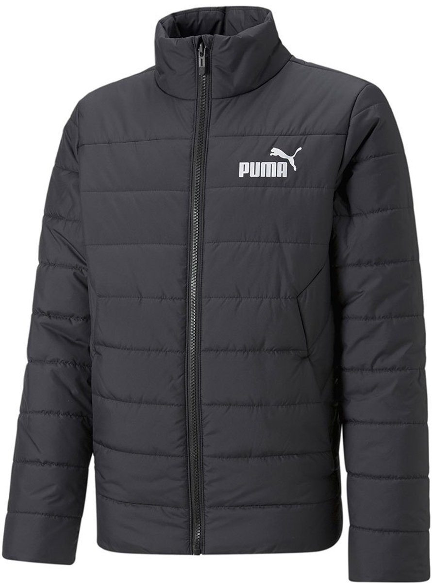 Puma Essentials Padded Jas 4-5 Years Jongens Zwart