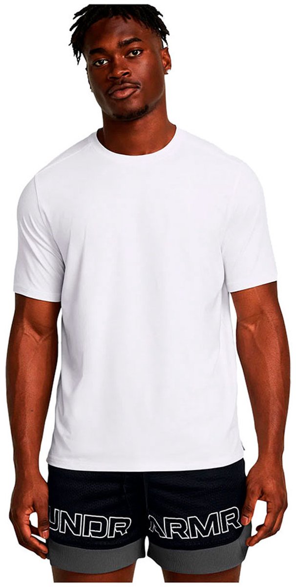 Under Armour Meridian T-shirt Met Korte Mouwen Wit 2XL / Regular Man