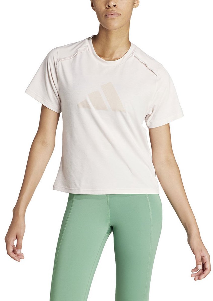 Adidas Power Bl T-shirt Met Korte Mouwen Vrouw Putty Mauve