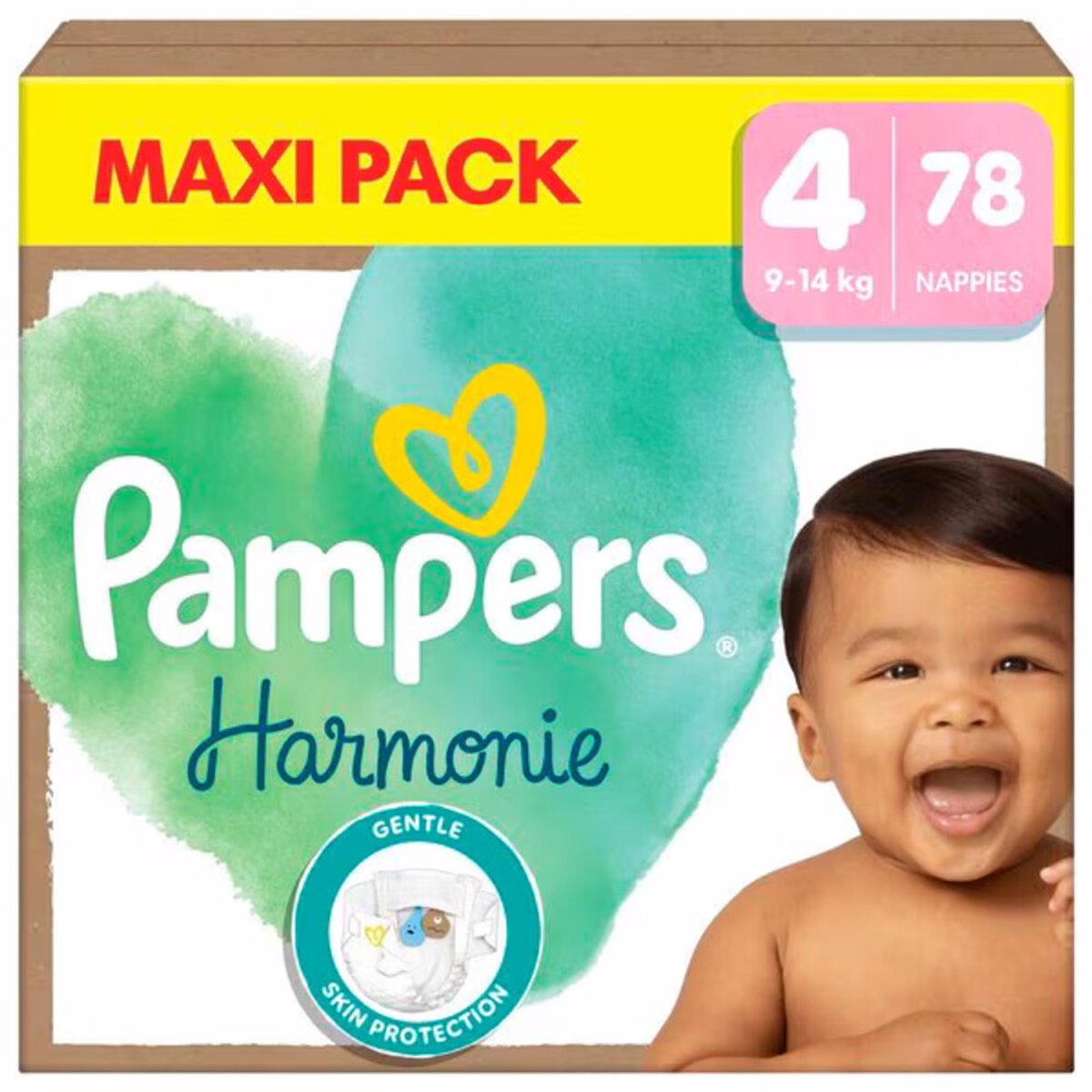 Pampers Harmonie luiers maat 4 | 78 stuks