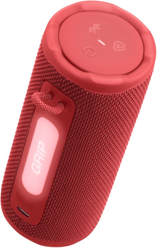 JBL Grip - Draagbare Bluetooth Speaker - Draadloze Muziek Box - 14 uur - Waterdicht - IP68 - Rood — afbeelding 5