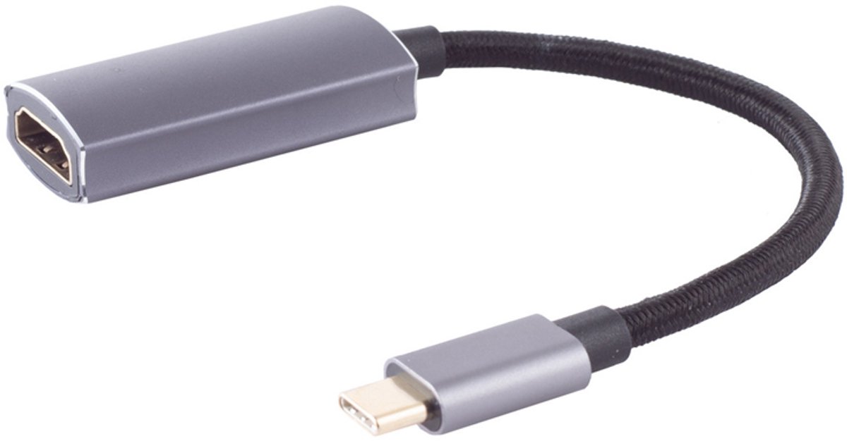 shiverpeaks BS14-05051 USB grafische adapter Zwart, Grijs