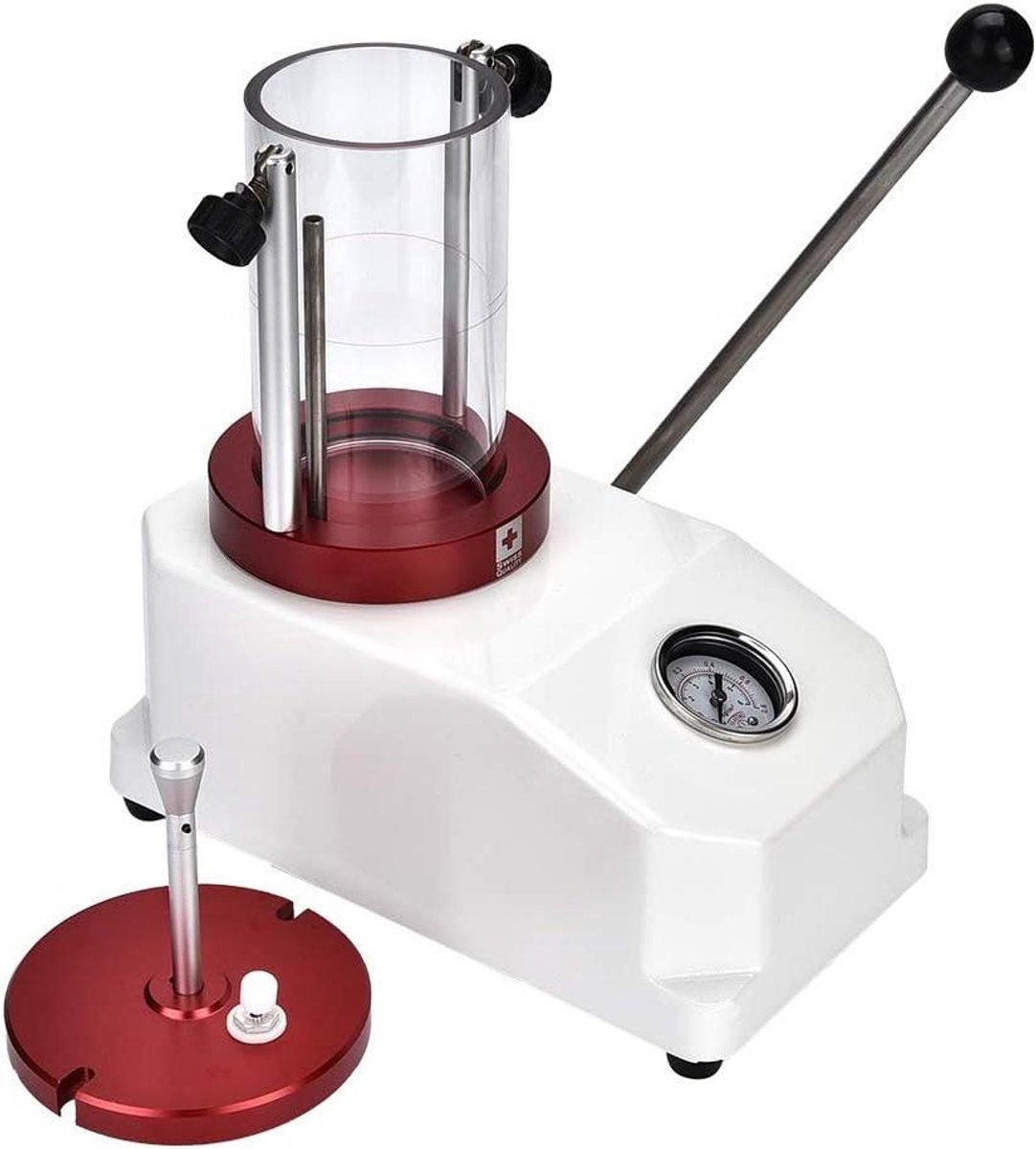 JHubers Goods - Vergrootglas voor horloges - Horloge waterdichte testmachine - Aluminiumlegering - Horlogemaker