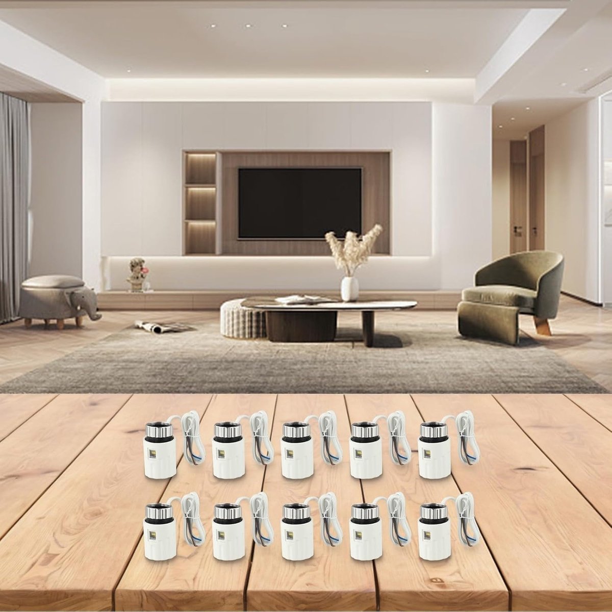 Elektrische verwarmingspoort 230V, normaal geopend, voor vloerverwarming en radiatoren, IP44 waterdicht, eenvoudig te installeren, energiezuinig