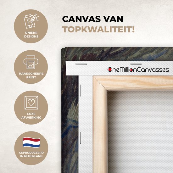 Peinture sur toile 120x160 cm - Décoration murale Pietà (d'après Delacroix) - Vincent van Gogh - Décoration murale salon - Décoration chambre - Accessoires de chambre - Peintures