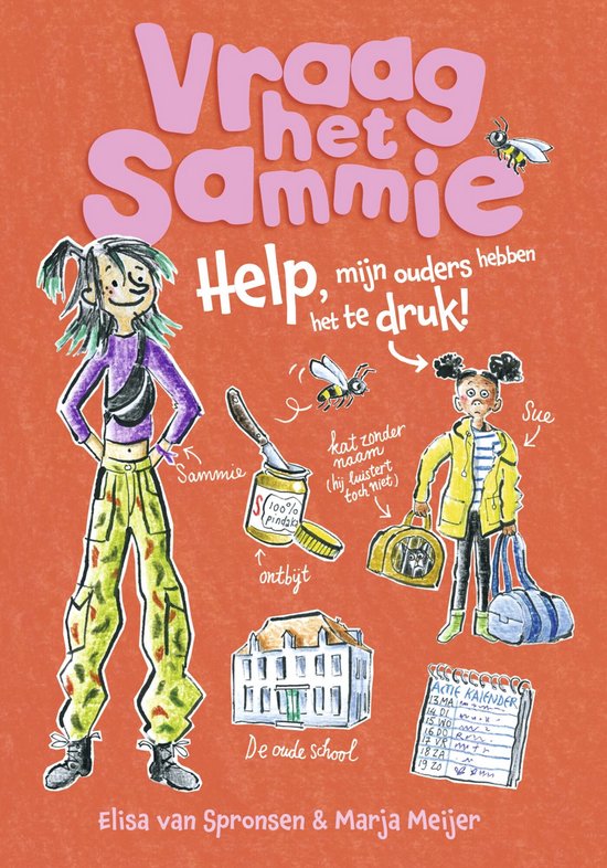 Vraag het Sammie - Help, mijn ouders hebben het te druk! - cover