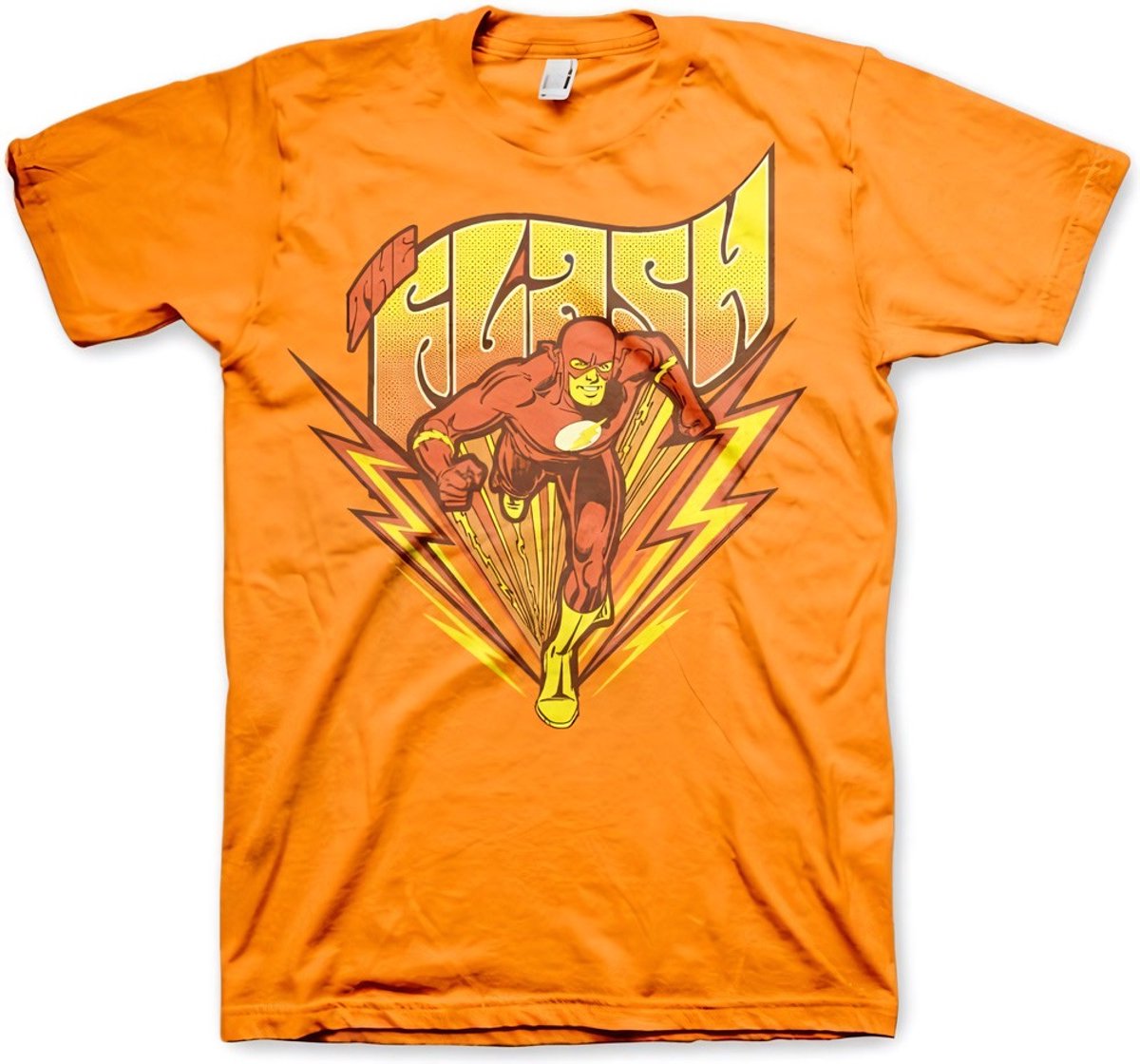 The Flash Classic T-Shirt Orange-2XL