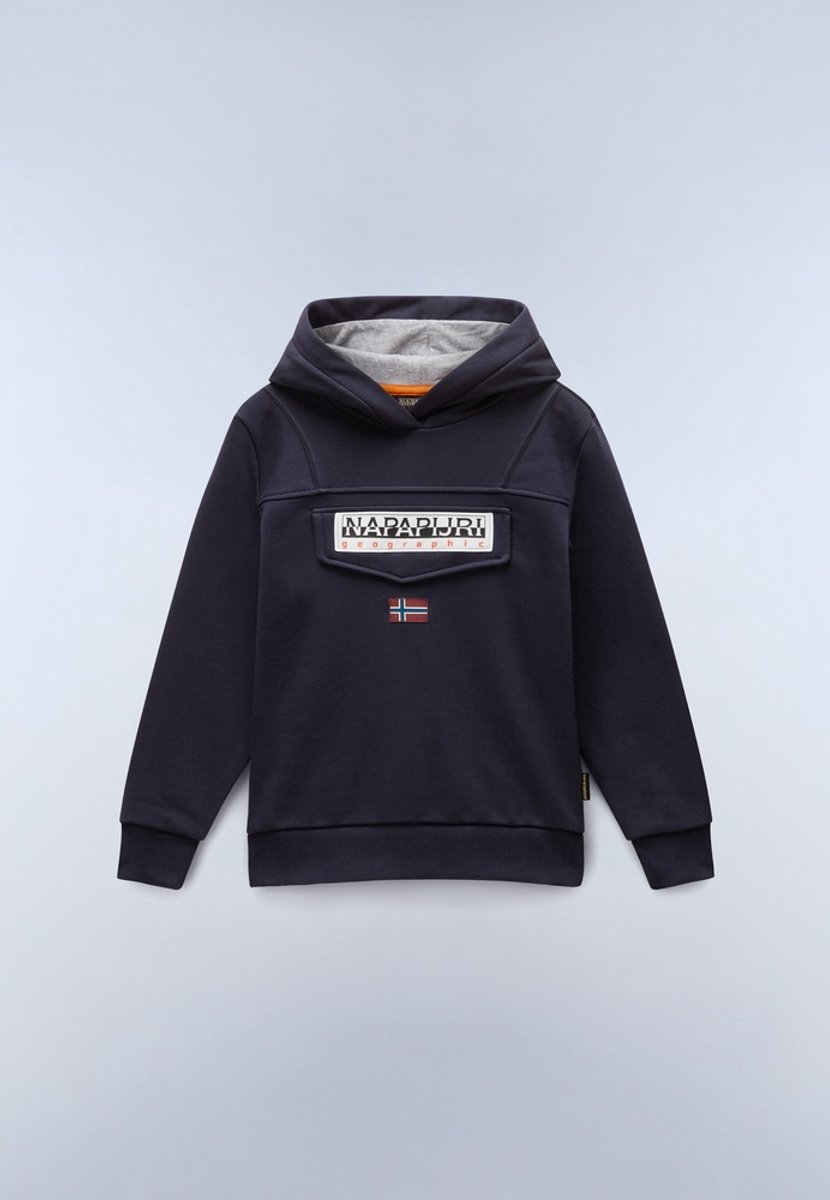 Napapijri Kinder Sweatshirt K Burgee 3 NP0A4I6T Marine-158-164 Blauw