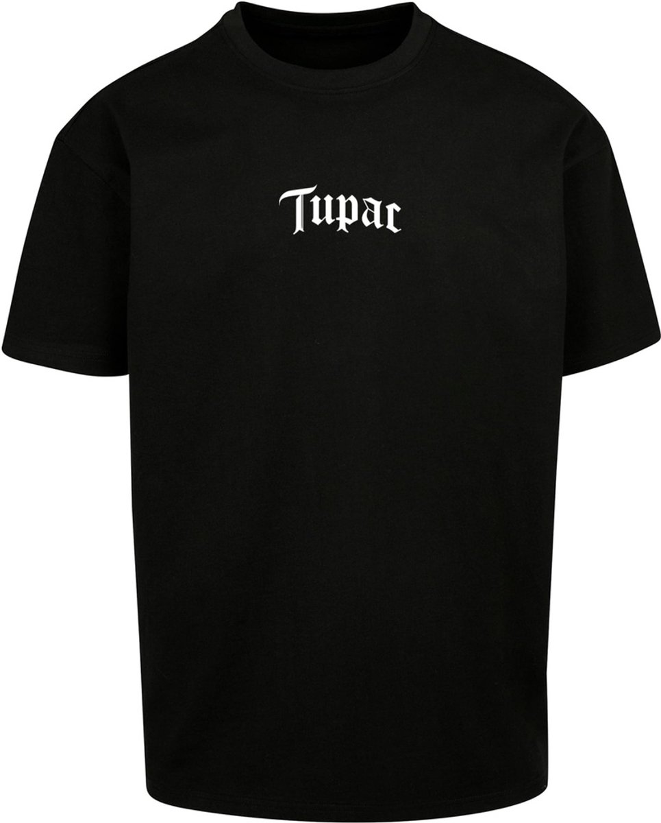 Mister Tee Tupac 2Pacalypse Now Oversize Heren T-shirt 4XL Zwart