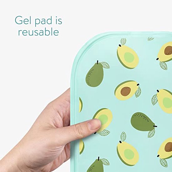COSMEVIVI Herbruikbare Gel Printing Plate met Roller Borstel