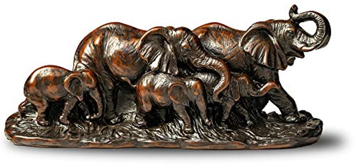 Feng Shui Olifant Dierenbeelden - Decoratieve Olifant Familie Beeldjes voor Moderne en Rustieke Instellingen