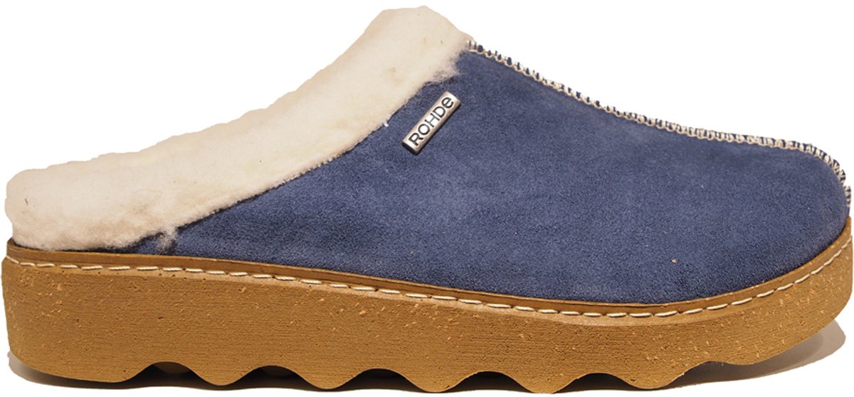 Rohde dames pantoffel jeansblauw