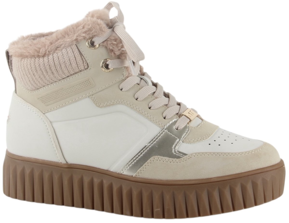 Marco Tozzi 2-26211-45-402 dames veterboots sportief maat 39 beige