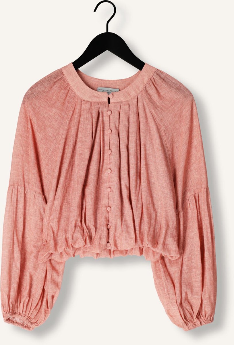 Amaya Amsterdam Trissy Blouses Blouses Dames - Roze - Maat L