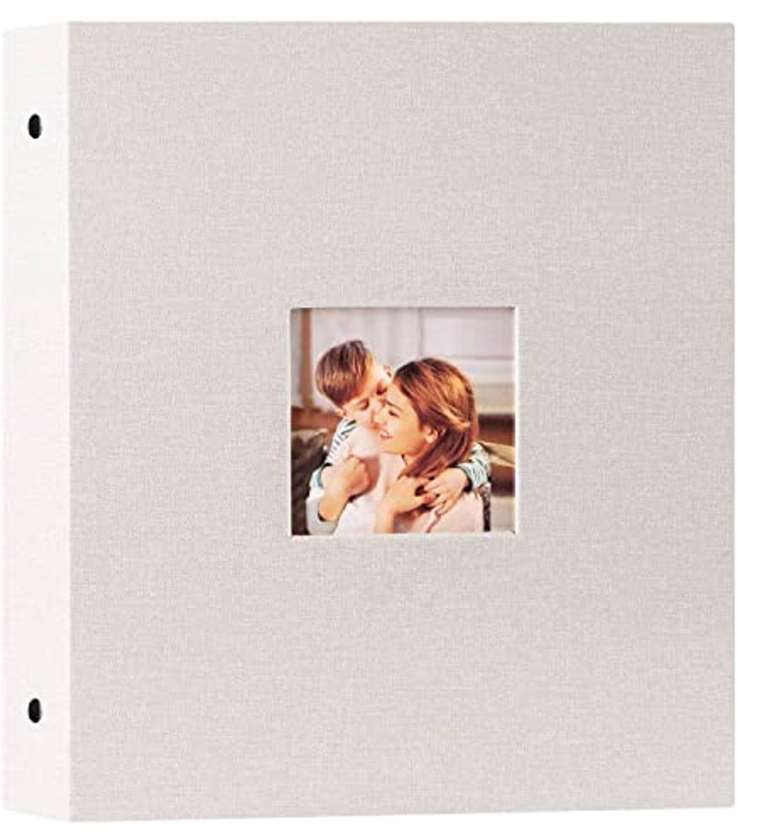 Fotoalbum 13 x 18 cm - Insteekalbum voor 200 Liggende Foto's - Beige