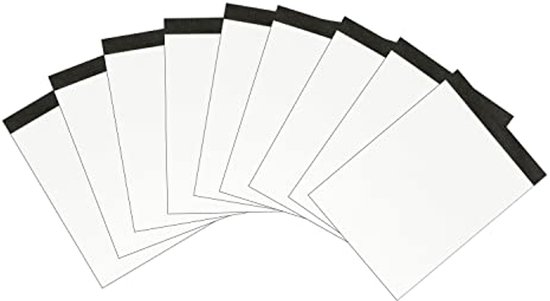 PRICARO Notizblock Golden Dots, agnetisch, A7, 10 Stück