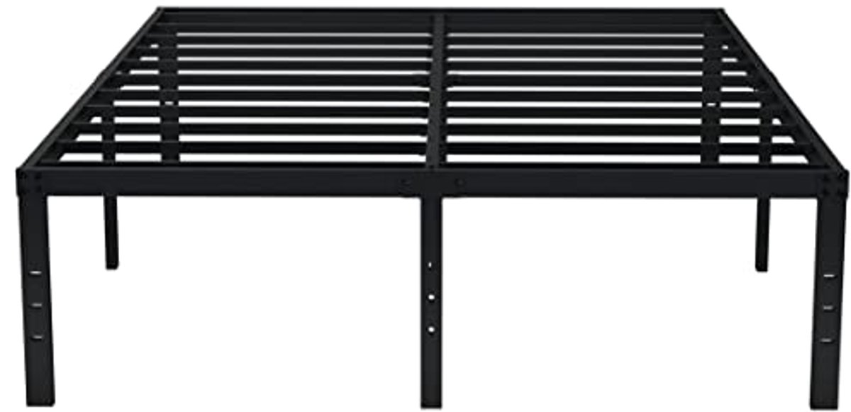 Hoog 18 inch vol formaat bedframe met opbergruimte en eenvoudige montage