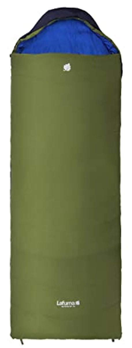 Actieve 10° XL Slaapzak voor Volwassenen - Waterafstotend en Synthetisch - Comfort Temperatuur 12°C - Groen