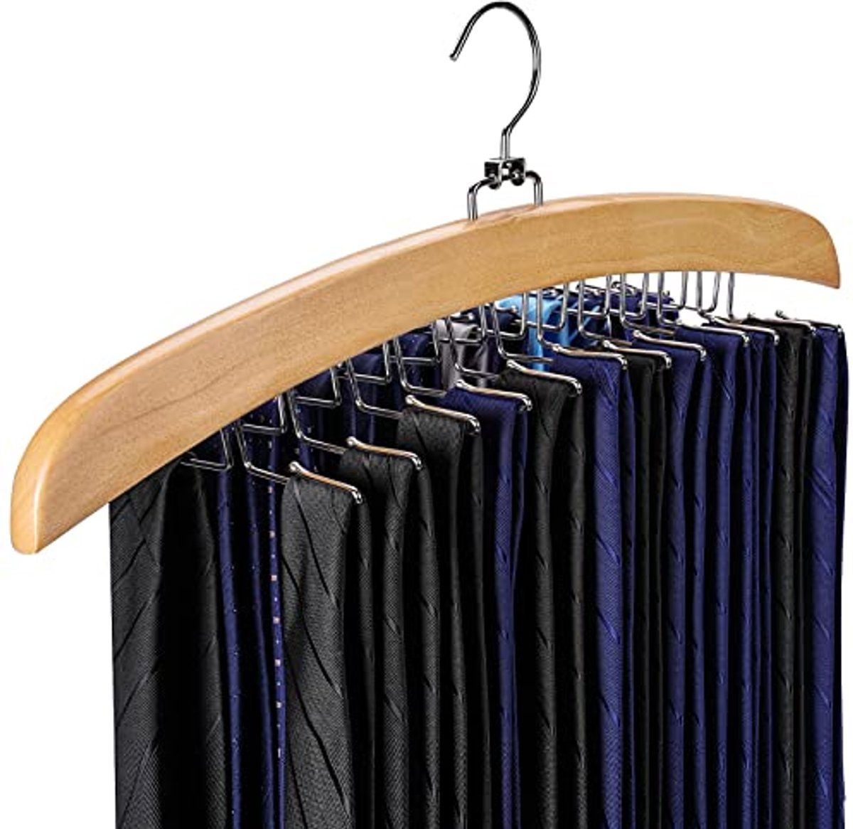 Hanger voor Stropdassen met 24 Haken - 360° Roterende Organizer voor Kasten