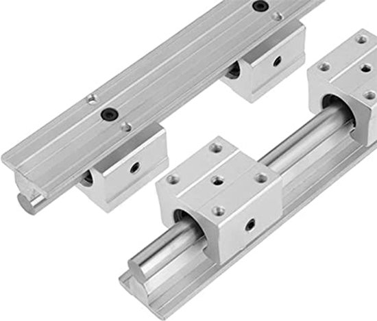 Lineaire Geleiding SBR20, 800 mm, 2 Rails en 4 Lagerblokken - Roestvrij ...