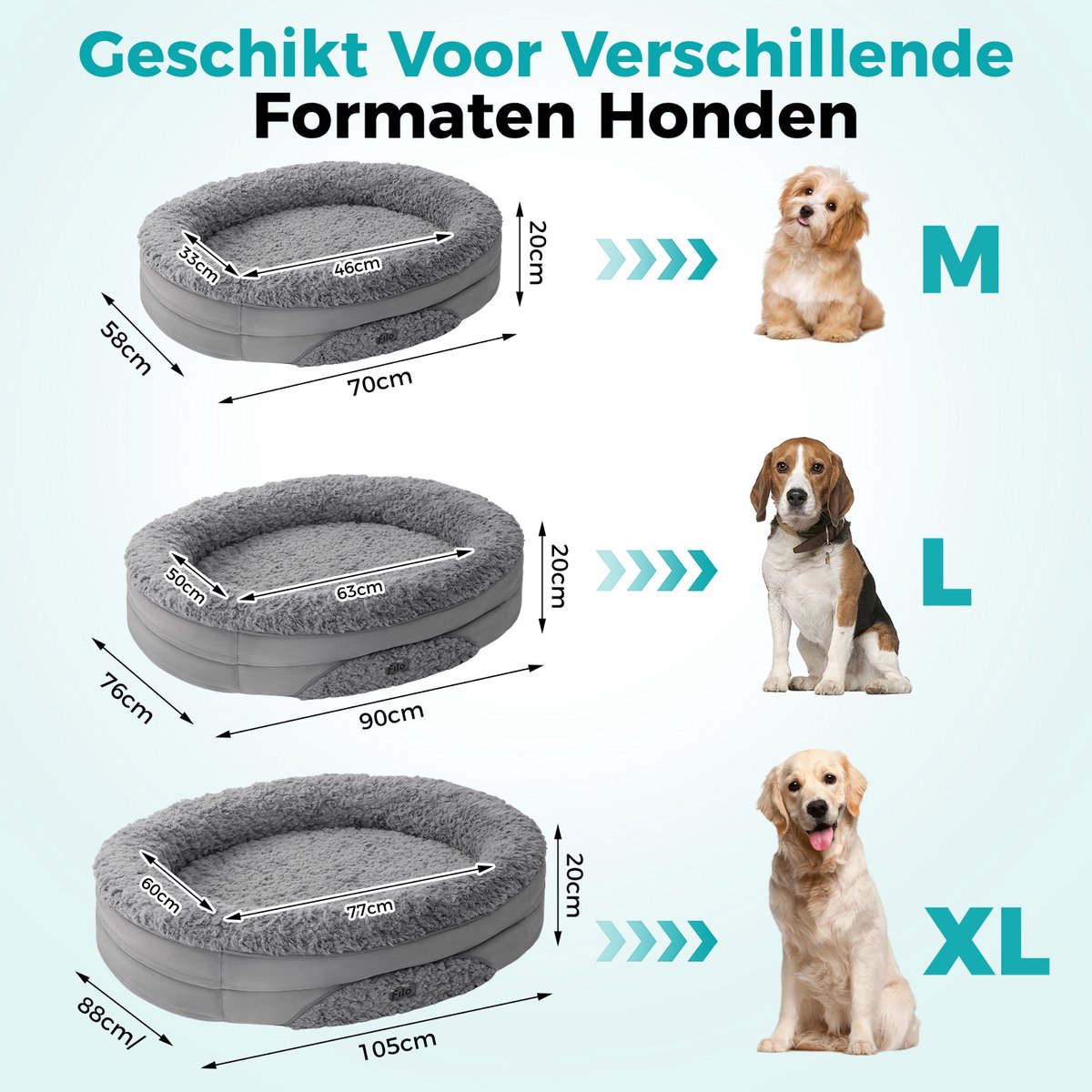 Filo Orthopedische Hondenmand L thumbnail 4