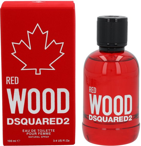 Dsquared2 - Damesparfum - Red Wood pour Femme - Eau de toilette 100 ml