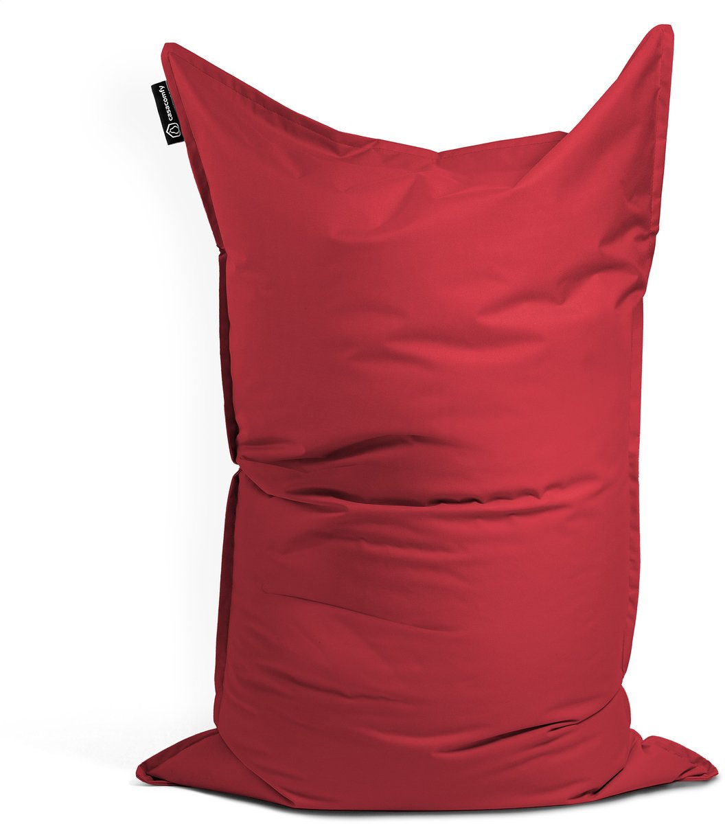Casacomfy - Original Zitzak - Zitkussen - 100x150 - Rood - Binnen & Buiten