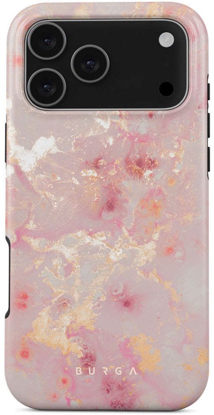 BURGA Tough MagSafe Case geschikt voor Apple iPhone 17 Pro Max - MagSafe - Gouden Coral