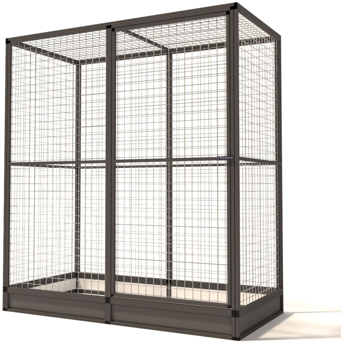Glorenza aluminium Noa - 176x86x193cm