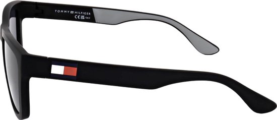 Tommy Hilfiger TH 1557/S Heren Zonnebril - Zwart/Grijs van Merkloos — afbeelding 4