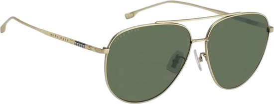 Zonnebril Heren Hugo Boss 1296FS-AOZQT Gouden ø 63 mm — afbeelding 3