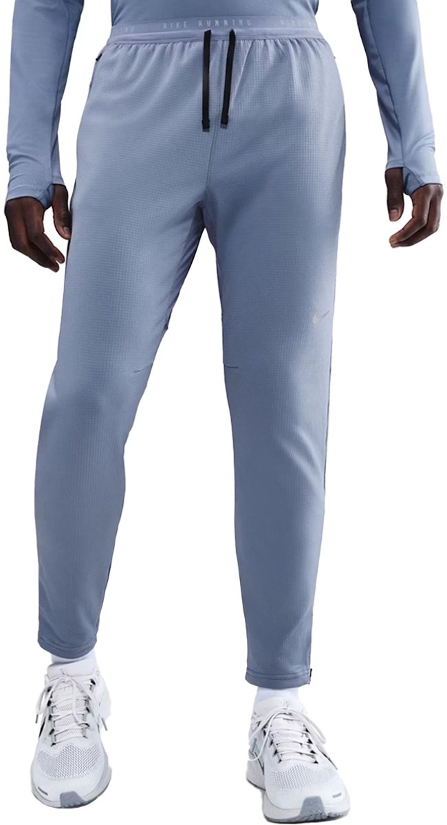 Nike stride dri-fit knit hardloopbroek in de kleur . Blauw