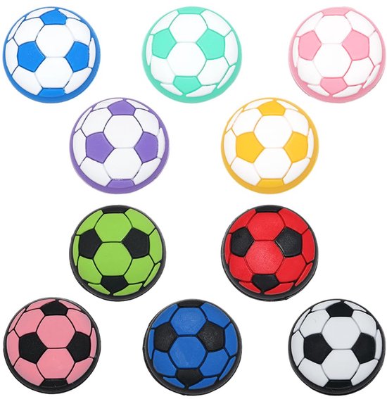 10 Colors Football Silicone Joycon Thumb Grip Caps Sports Joystick ...