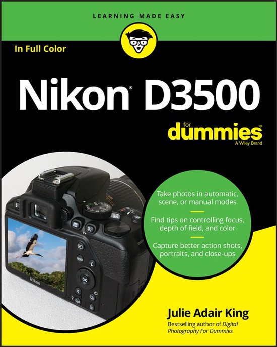 Nikon D3500 For Dummies - cover