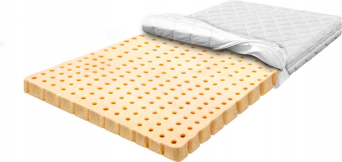Latex Topper Matras 140x200 H1 Ademend Antischimmel 9cm
