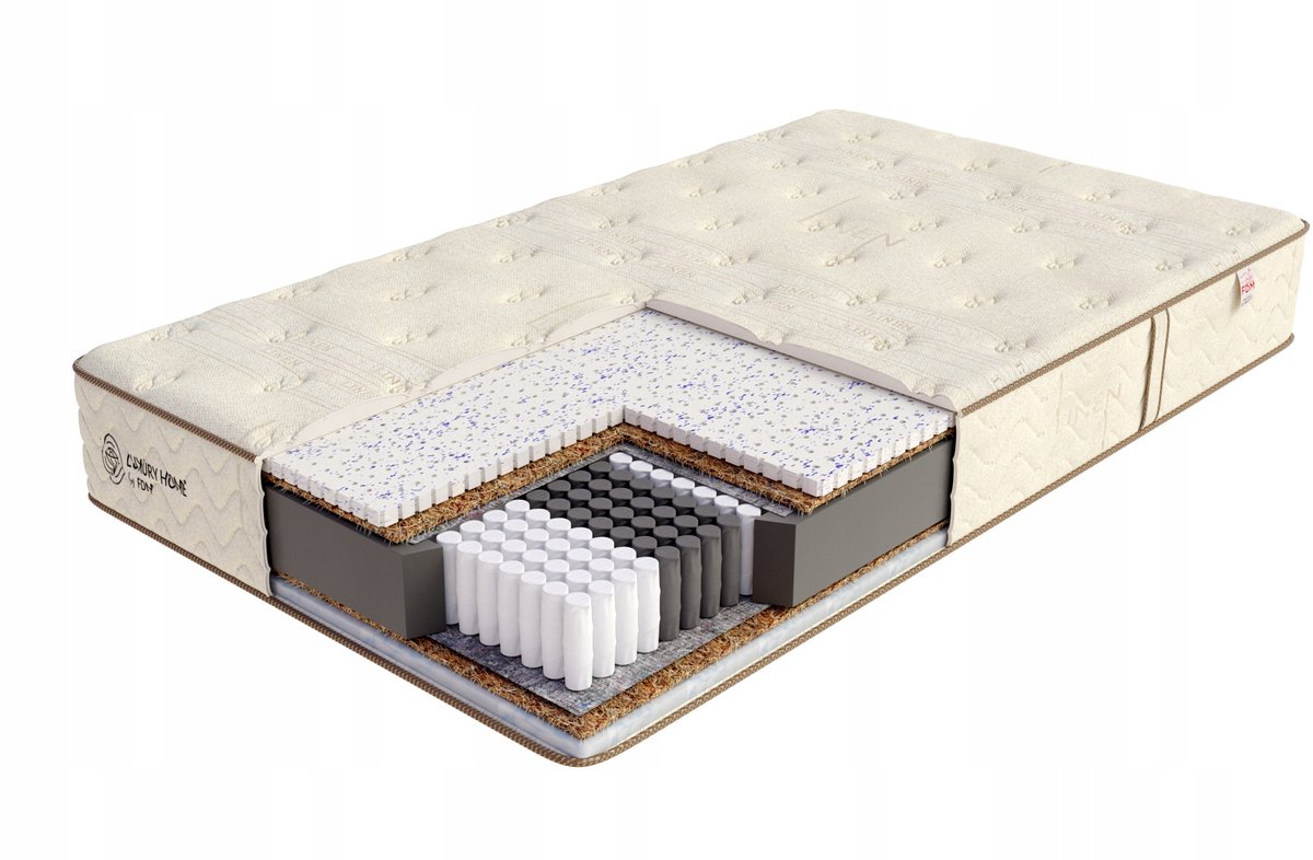FDM Sentimo 160x200 Multipocket Matras met Kokos en Gel Latex