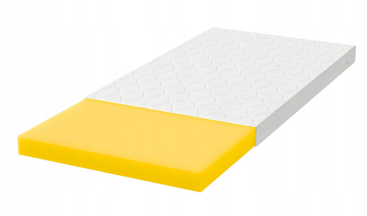 LUNA Schuimmatras 160x200cm, 10cm dik, H3, anti-allergisch, afneembare hoes