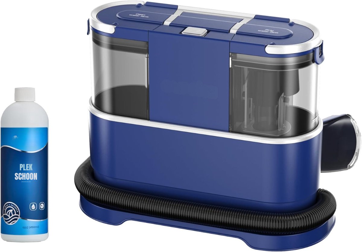 MMP® Tapijtreiniger machine - Tapijtreiniger - Tapijtreiniger apparaat - Blauw - 20cm x 39cm x 30cm