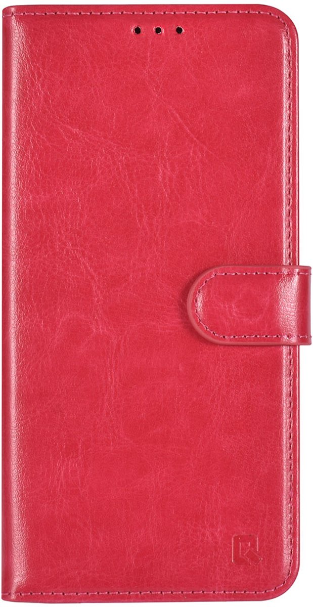 UNIQ Accessory Back Cover - Galaxy S24 - Roze - Pasjeshouder voor 3 pasjes - Magneetsluiting