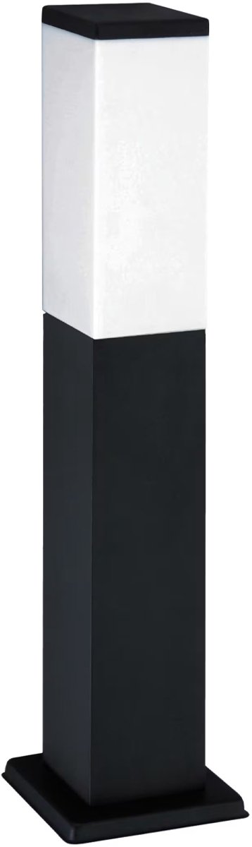 Avide Staande Buitenlamp Panama - Moderne Sokkellamp - 50cm - LED - max 20W - IP44 - 220-240V - Zwart