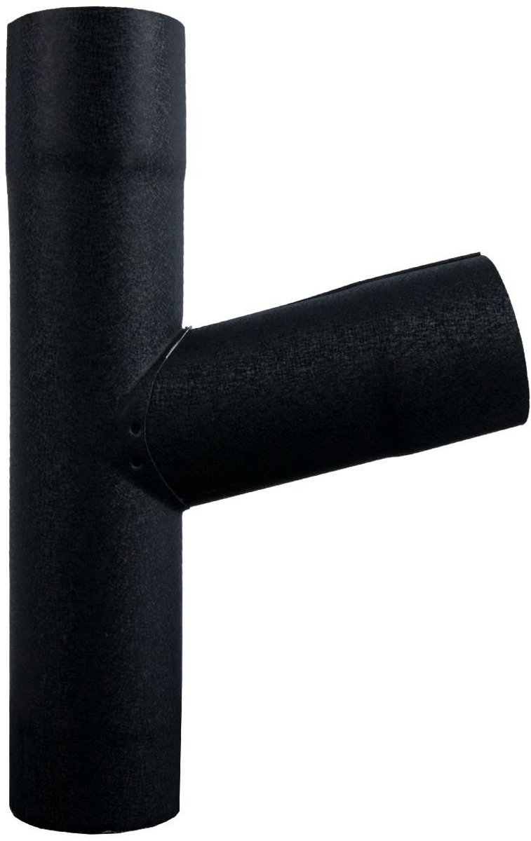 Vestis Antraciet T-Stuk 72° | 3D RAL 7016 | ø80 mm