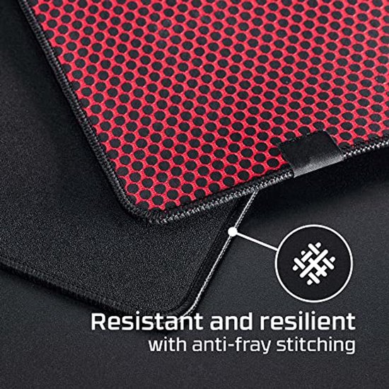 Grote Gaming Mouse Pad met Antislip Rubber Basis en Precisie Oppervlak — afbeelding 3