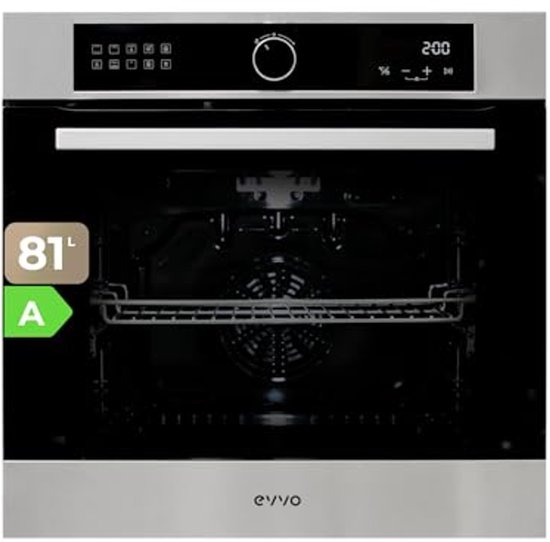 Geschenktype Inbouwoven met Airfryer 81L Zwart - Geschenktype: - €1.422,67