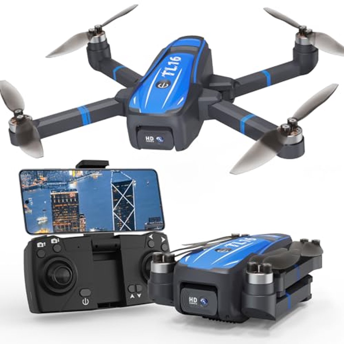 Mini-drone met 1080P camera en opvouwbare RC-quadcopter