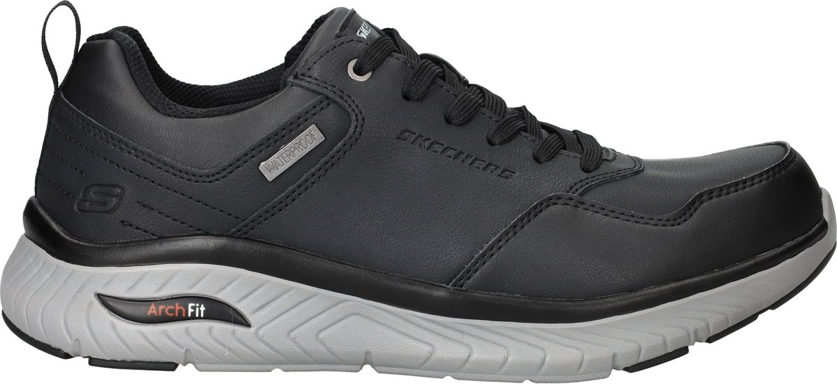 Skechers Arch Fit Crosser Waterproof Sneakers Heren Zwart