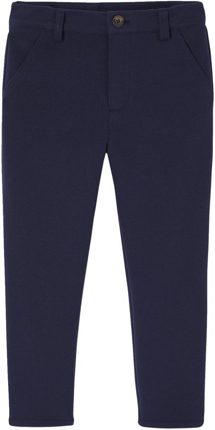 Casual kostuumbroek voor jongens marineblauw