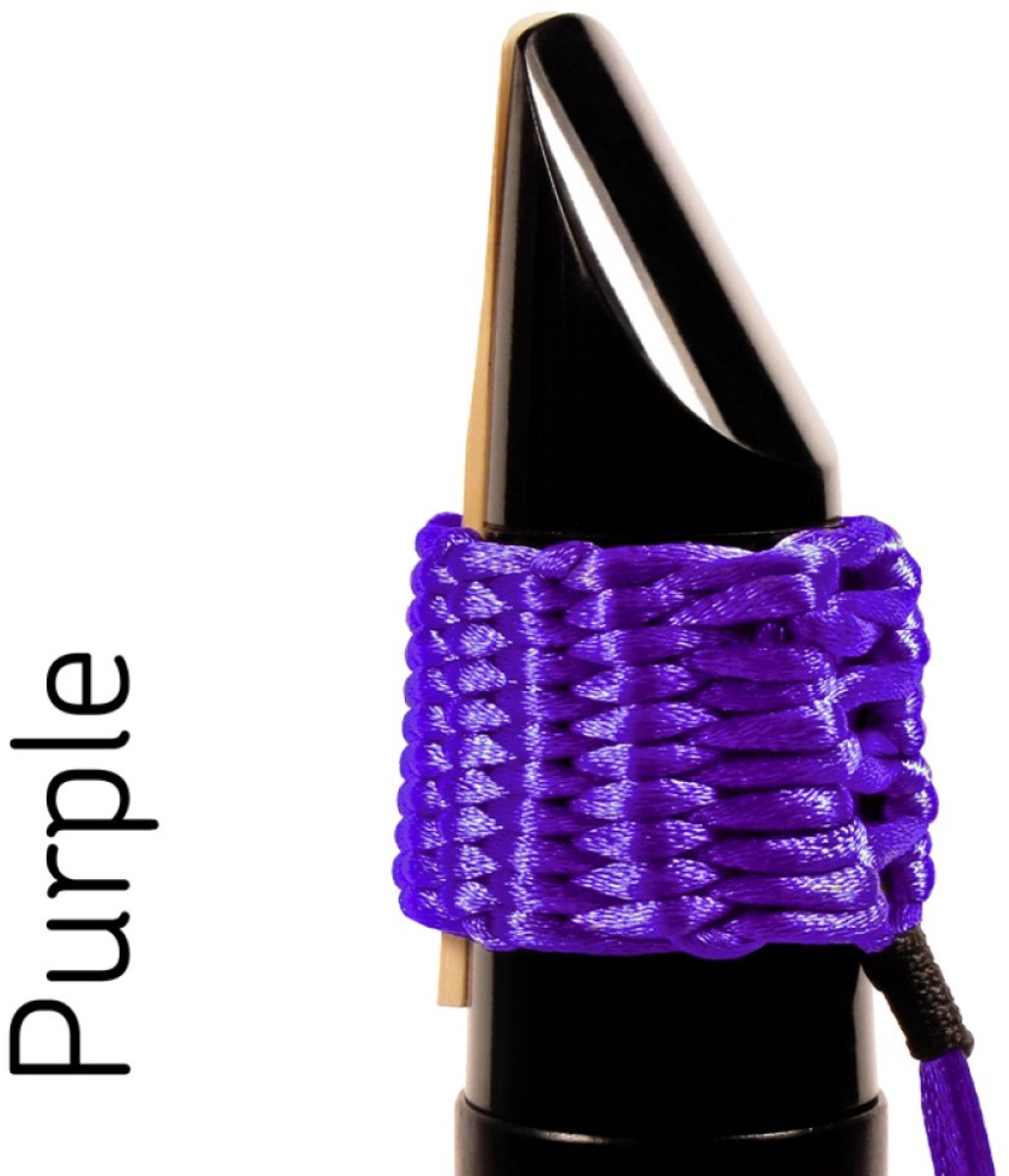 Bambú Bariton Saxofoon/Bas Klarinet Binder AB-Purple