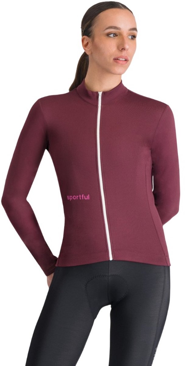 Sportful Classic Thermal Trui Met Lange Mouwen Paars M Vrouw