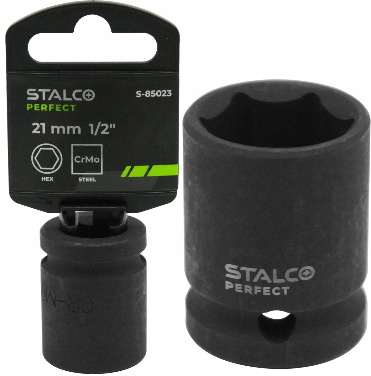 Slagdop 21mm 1/2" Zeskant - STALCO PERFECT