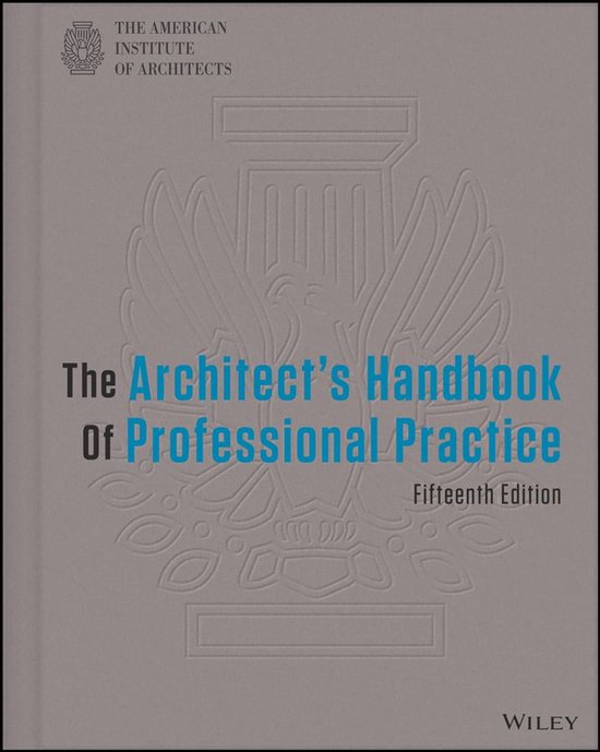 The Architect's Handbook of Professional Practice - cover